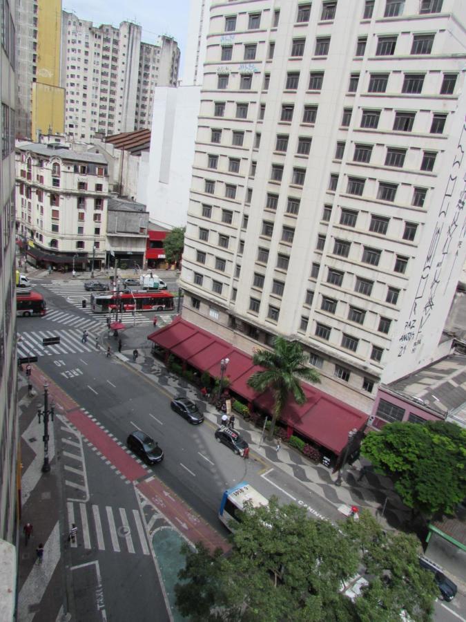 Nebias Palace Hotel Junto Da Avenida Ipiranga Com Sao Joao Em Frente Ao Bar Brahma Sp São Paulo Exteriér fotografie