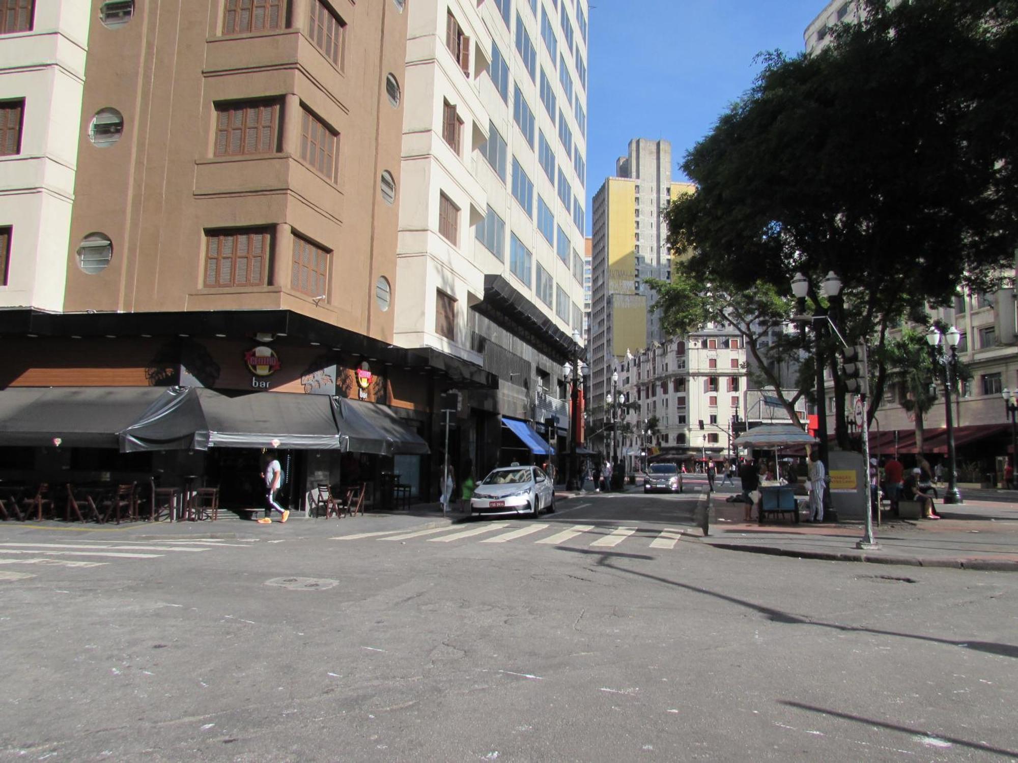 Nebias Palace Hotel Junto Da Avenida Ipiranga Com Sao Joao Em Frente Ao Bar Brahma Sp São Paulo Exteriér fotografie